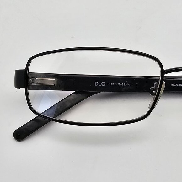 *SOLD* Dolce & Gabbana D&G5048 281 Black Grey Marble Eyeglasses Frame - Picture 12 of 12